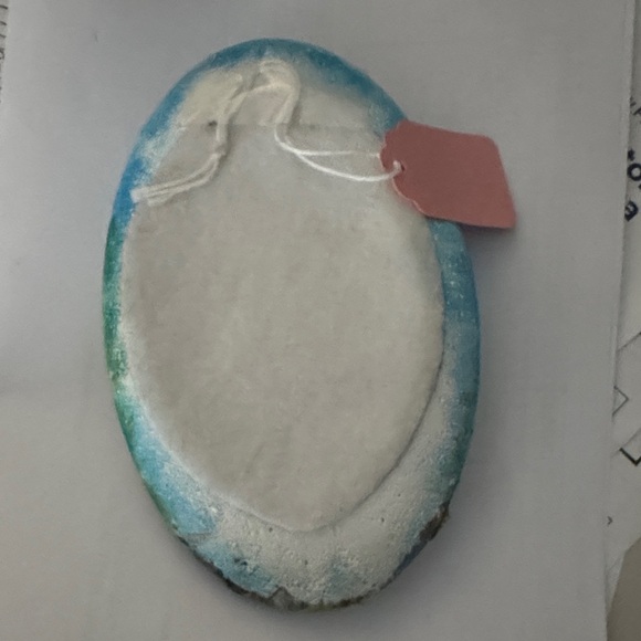 Decoupage Rabbit Paperweight - Picture 2 of 2